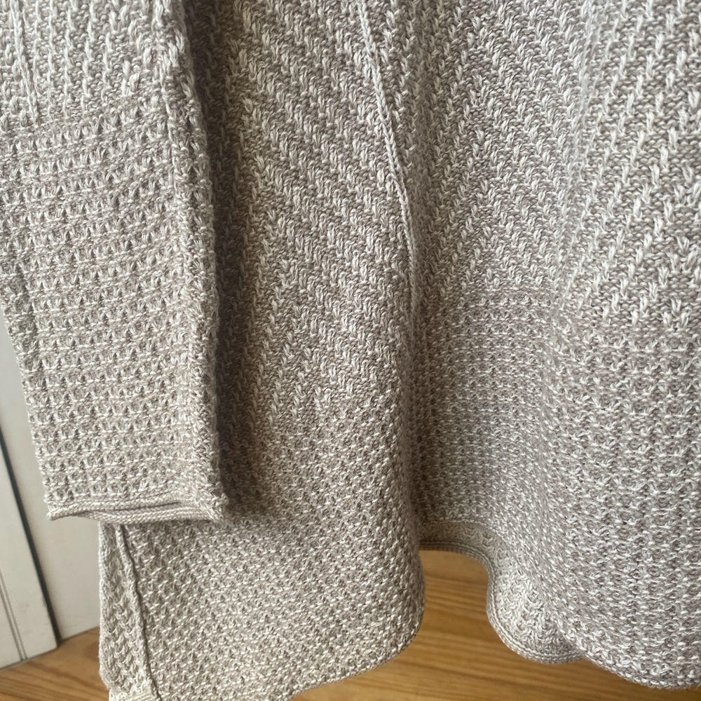 Jeanne Pierre Cowl neck sweater tunic 100% Cotton Large - Picture 6 of 10